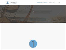 Tablet Screenshot of leadershipcoachingcanada.com